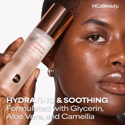 MCoBeauty Miracle Flawless Setting Spray, Primes, Sets & Refreshes Makeup