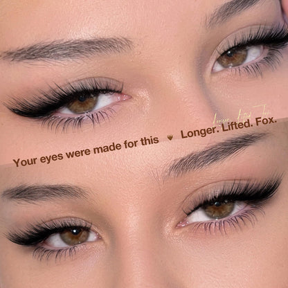 Fox Eye Lashes Cat Eye Lashes Strips Wispy False Eyelashes