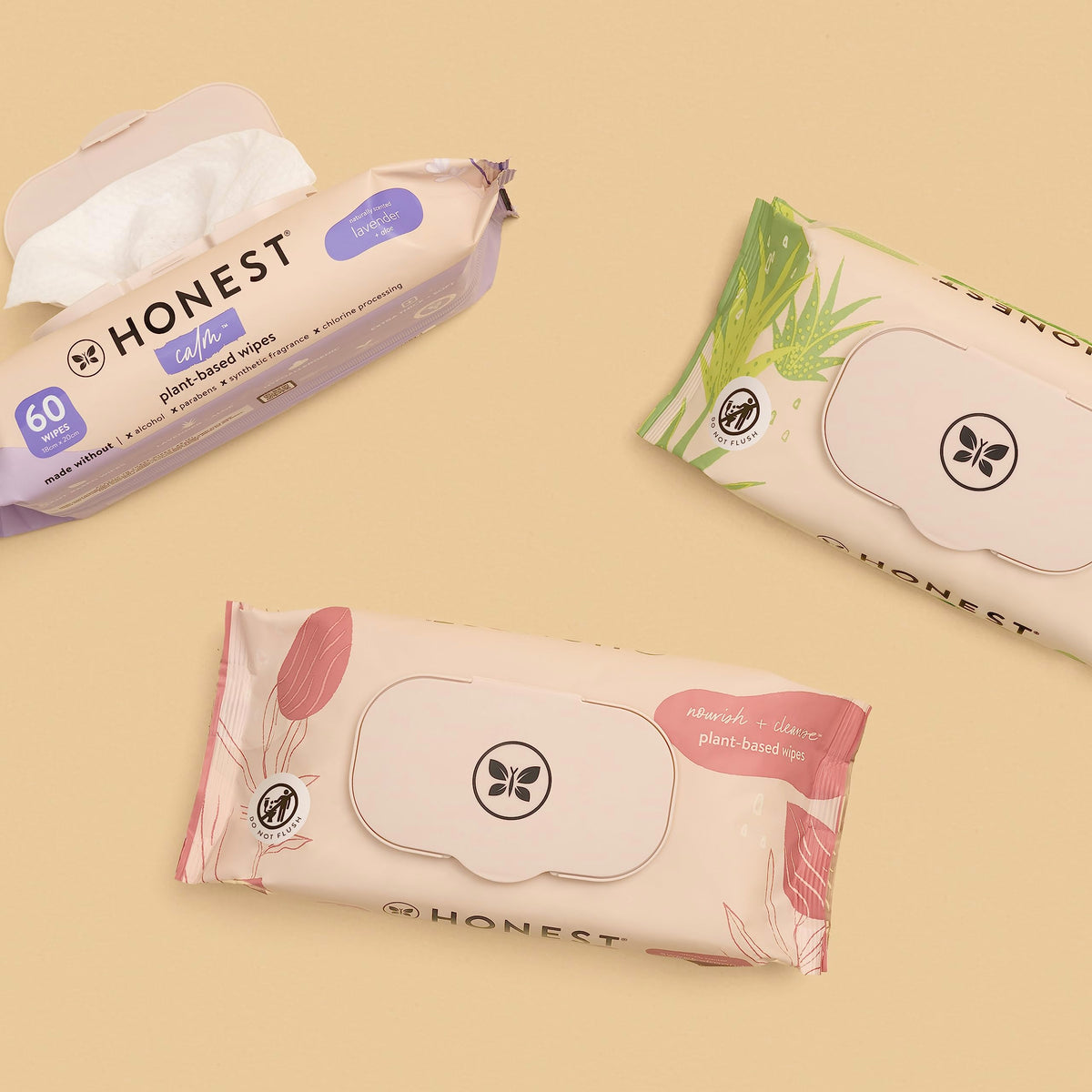 The Honest Company Scented Wipes, Hypoallergenic, Aloe Cucumber, 60 Count