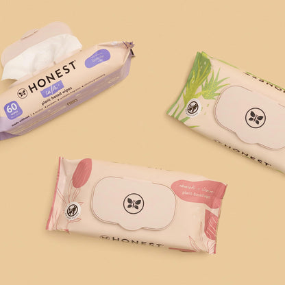 The Honest Company Scented Wipes, Hypoallergenic, Aloe Cucumber, 60 Count