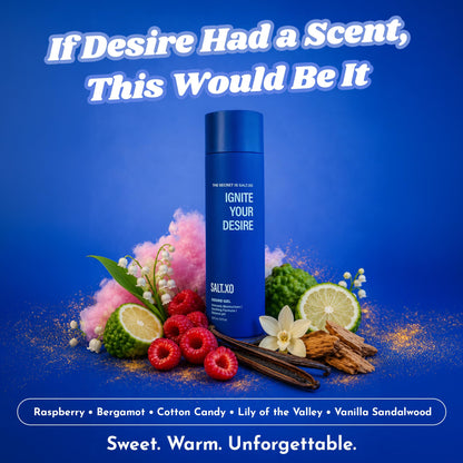 salt.xo Ignite Your Desire Body Wash for Women, Sensual Scent, 8 Fl Oz