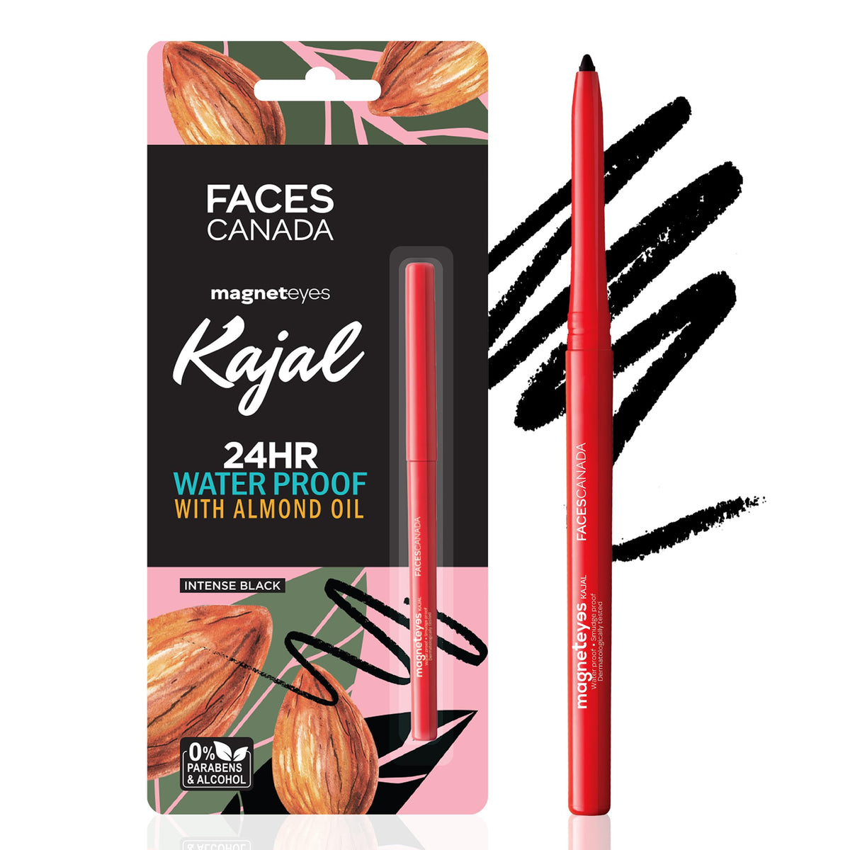 FACESCANADA Magneteyes Eyeliner - Black, Waterproof, Smudge Proof