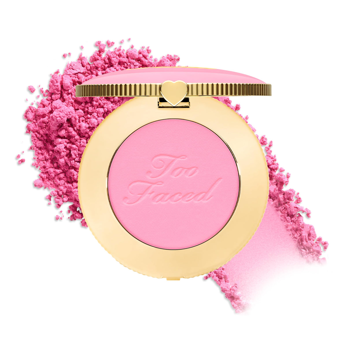 Too Faced Cloud Crush Blurring Blush | Velvety Powder Blush for Cheeks with High-Pigment Formula | 93% Naturally Derived Ingredients, Vegan & Cruelty-Free, Candy Clouds, 0.17 Ounce