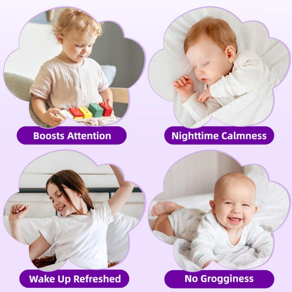 Magnesium Lotion for Kids & Babies, Lavender Magnesium Cream with Multi Vitamins, Magnesium buttur, Moisturizing Body Cream for Delicate Skin, Stay Calm at During The Night, Non-Greasy Formula, 4 oz