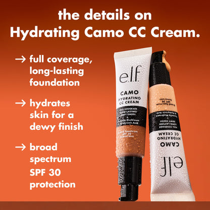 e.l.f. Hydrating Camo CC Cream, Light 205 N