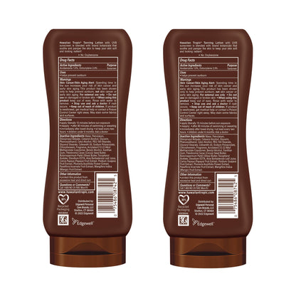 Hawaiian Tropic Island Tanning Lotion, SPF 4, 8 Fl Oz (2 Pack)