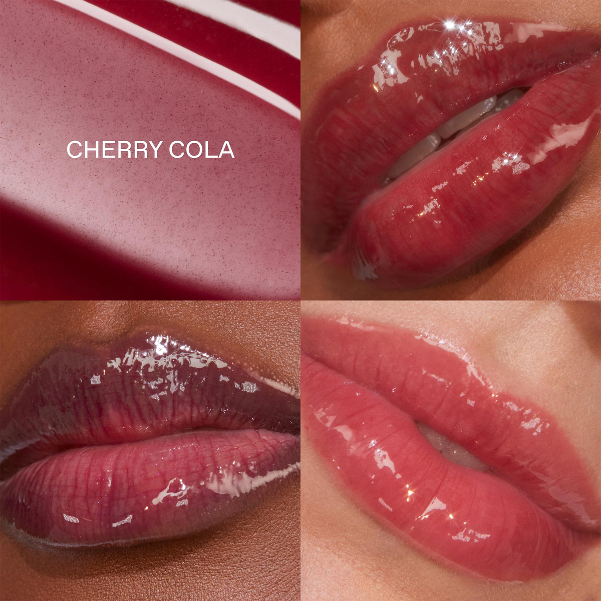 r.e.m. beauty by ariana grande | Cherry Cola Essential Drip Glossy Balm