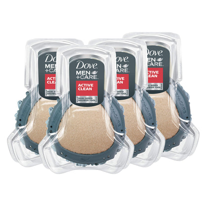 DOVE MEN + CARE Shower Tool Active Clean 4 ct