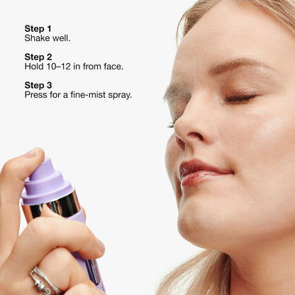 Clinique Set The Day Makeup Setting Spray With Aloe Water + Antioxidants | Sets Makeup All Day | Soothing + Hydrating Face Mist | Alcohol-Free + Suitable For Sensitive Skin, 3.3 Fl Oz