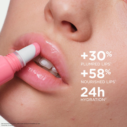 CLARINS Lip Perfector Peptide Plumping + Hydrating Lip Gloss, 0.35 Oz