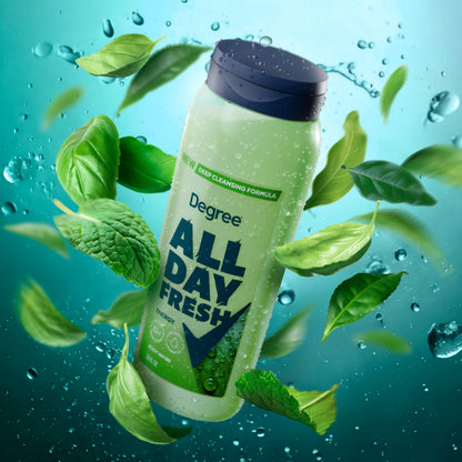 Degree All Day Fresh Body Wash Fresh Energy Deep Cleansing 20 FO