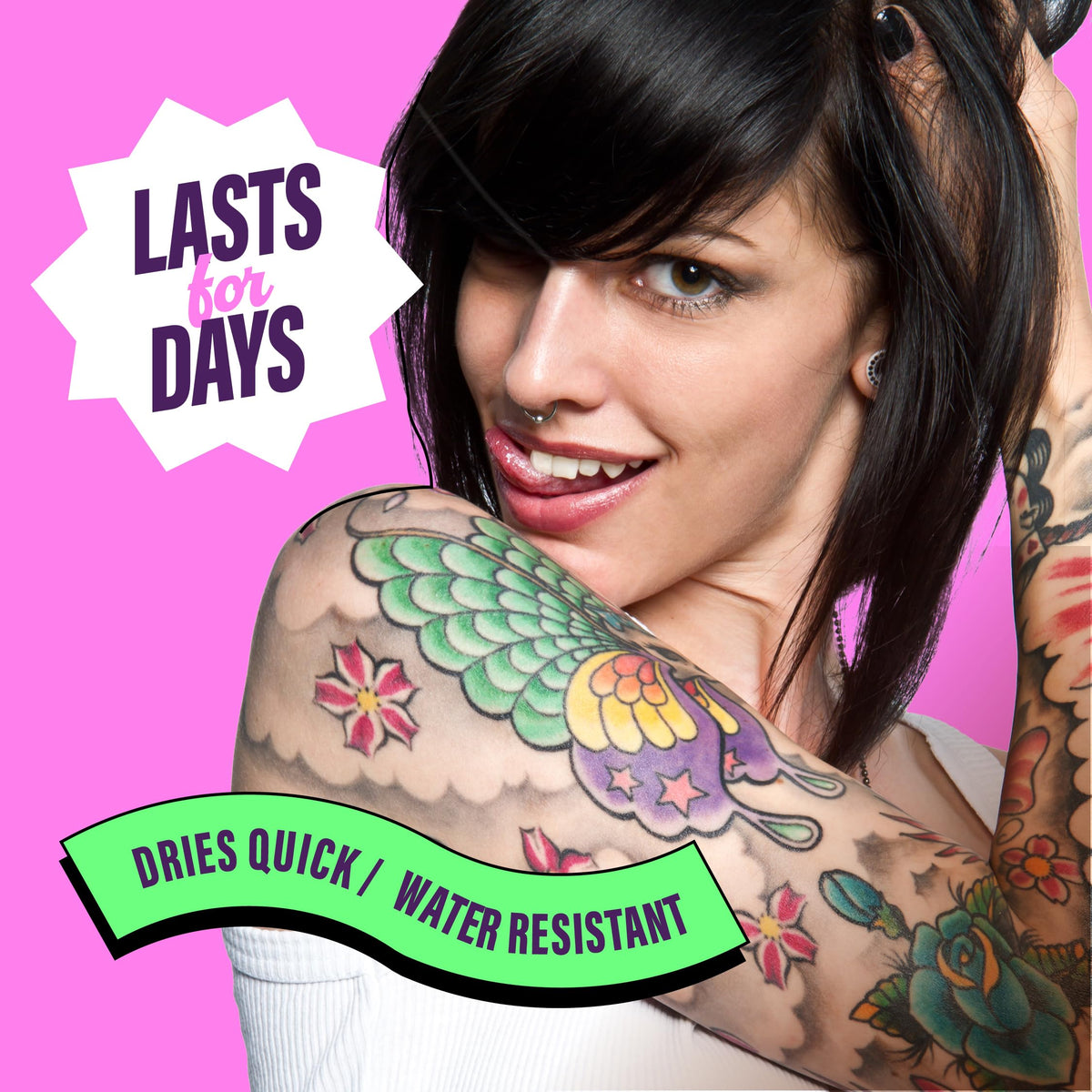 Temporary Tattoos Markers - Henna Body Tattoo Kit for Girls & Adults