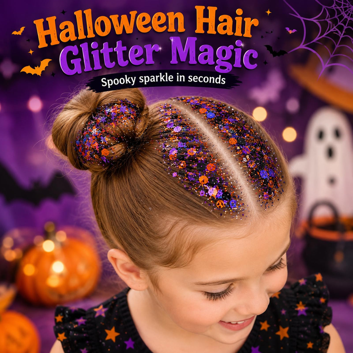 Halloween Glitter Stick for Face, Body & Hair Accessories for Women Kids
