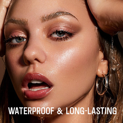 2 Pack Waterproof Eyebrow Pencils for Women with 4-Tip and Blade Tip