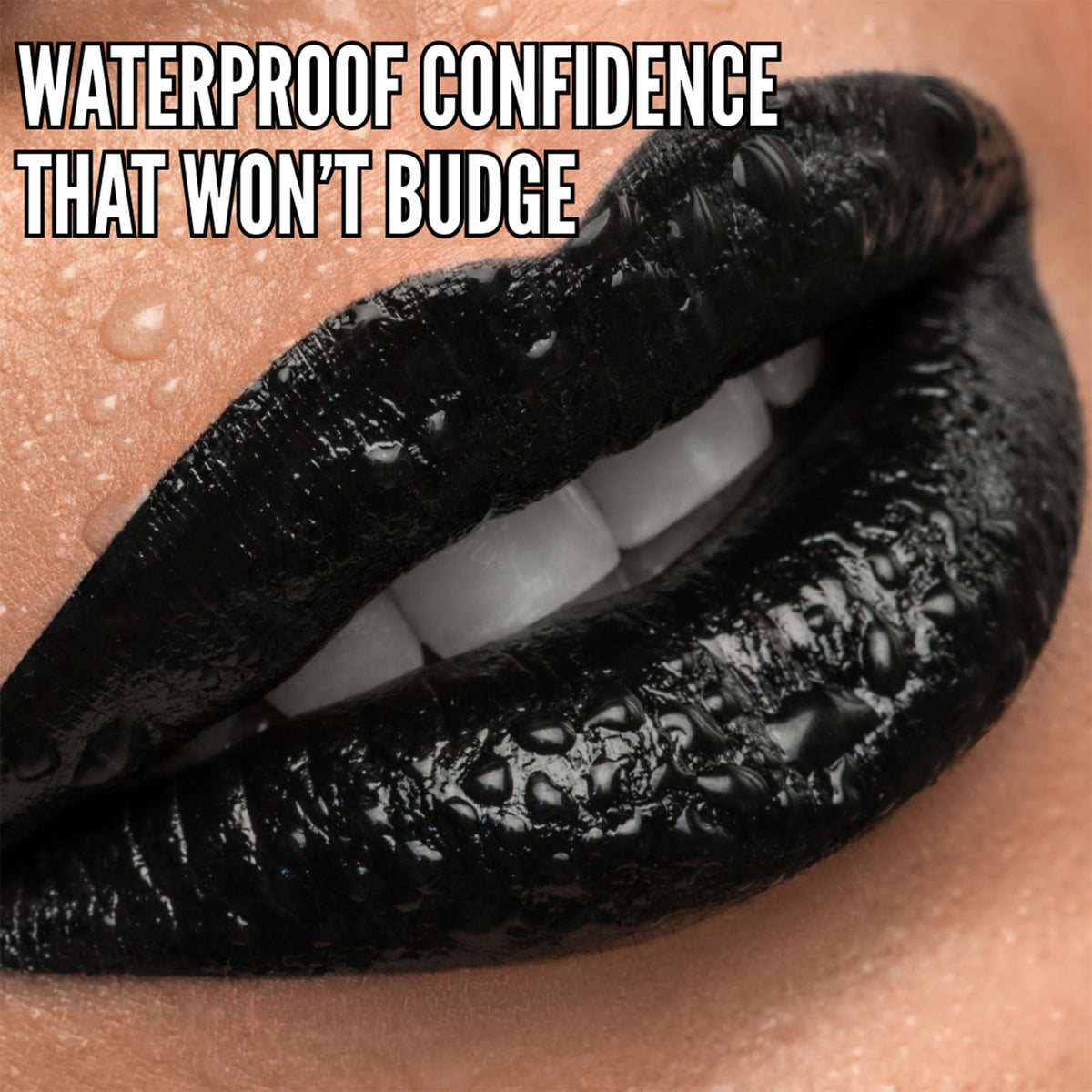 Mynena Jet Black Long Lasting Waterproof Matte Liquid Lipstick - Linda