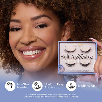 Velour Effortless Self Adhesive Eyelashes (True Love & Love Story)