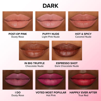 Too Faced Lip Injection Extreme Lip Shaper | Plumping, Waterproof, Liner Pencil, 0.01 Ounce, Puffy Nude