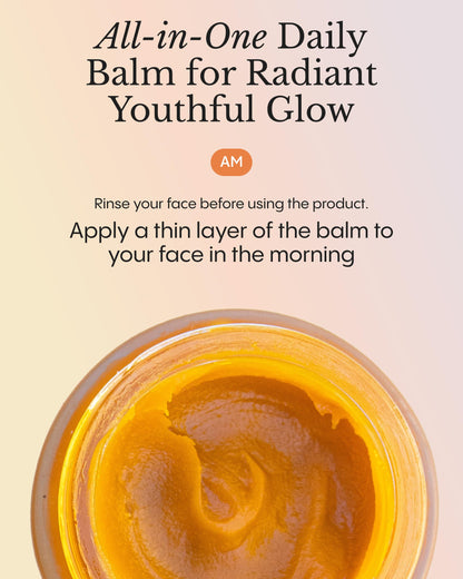 FRØYA Organics Magic Revive & Glow Day Balm for Face (1.0 fl oz)