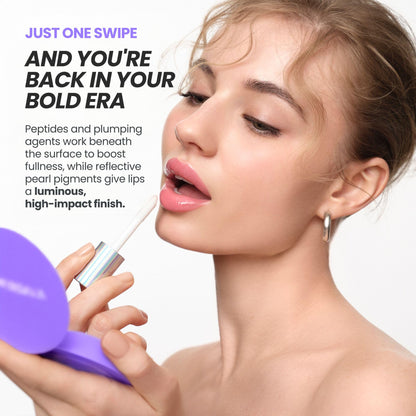 Wonderskin Lip Plumper Gloss - Lip Relapse High Shine & Plumping Gloss