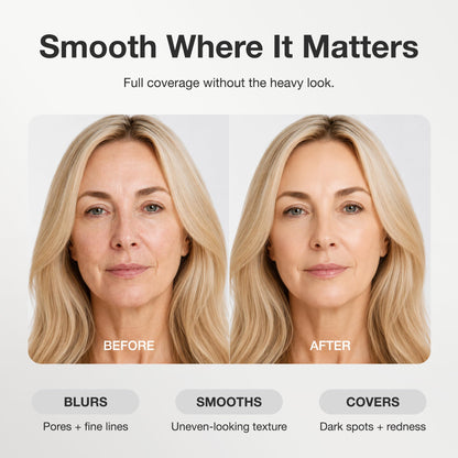 Hanae Korea 3-in-1 Foundation Stick with Brush, Full Coverage | Light Shade