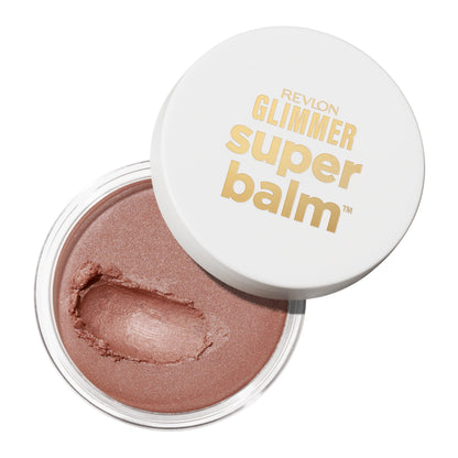 Revlon Glimmer Super Balm, Multi-Use Makeup, 002 Cocktail Hour, 0.06 oz