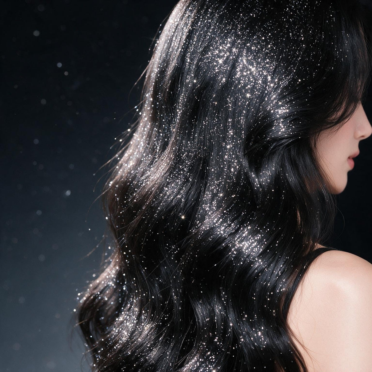 Body Glitter Spray【Long Lasting】【Skin Friendly】【Quick-Drying】 Glitter Spray for Hair/Body 120ML，Silver