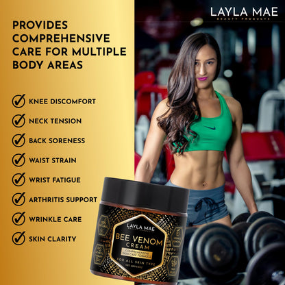 Layla Mae Bee Venom Face Cream for Firming & Wrinkle Care