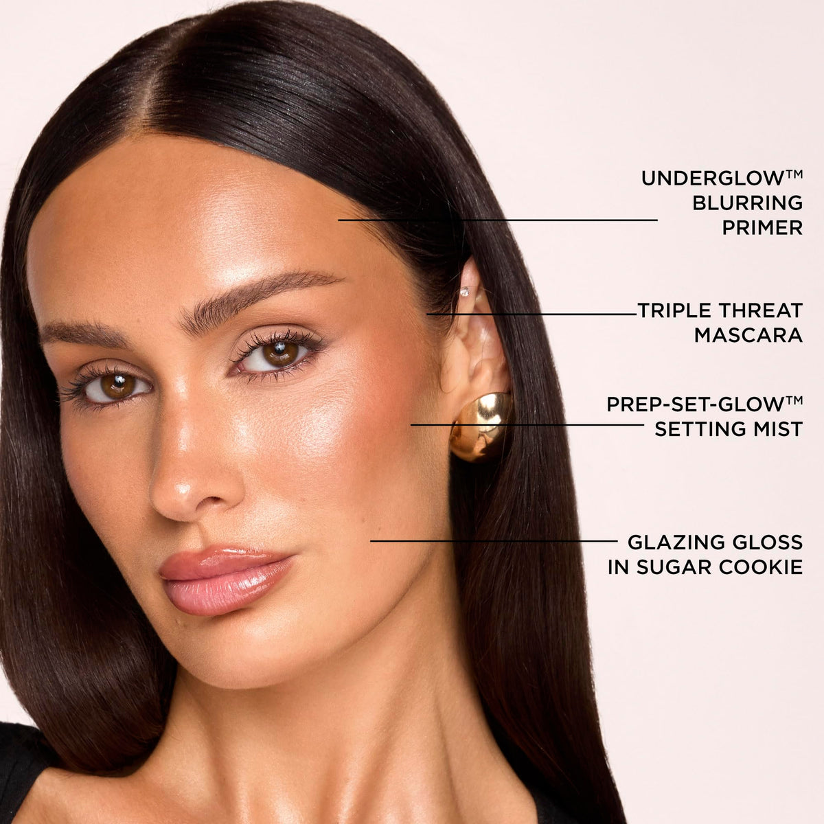 ICONIC LONDON The Natural Beauty - Glow & Go Collection | 4-Piece Gift Set