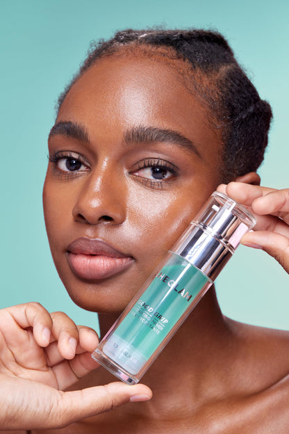 SHEGLAM Good Grip Hydrating Primer Oil Control Moisturizing Primer Gel Smooth Fine Lines Oil And Silicone-Free Face Primer-Green
