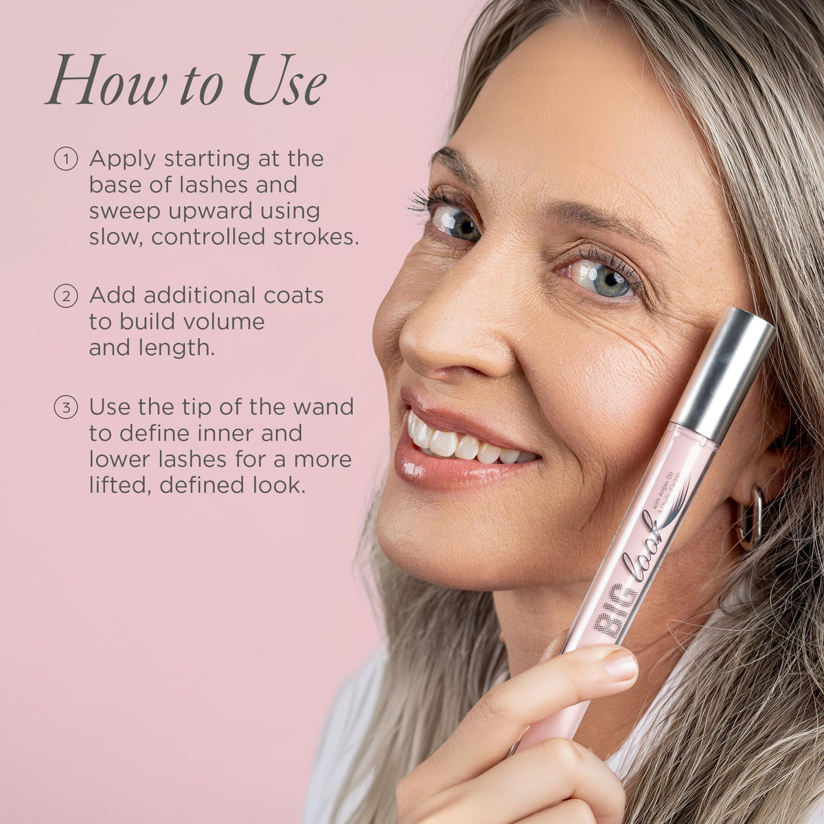PÜR Big Look Mascara in Black - Volumizing Mascara
