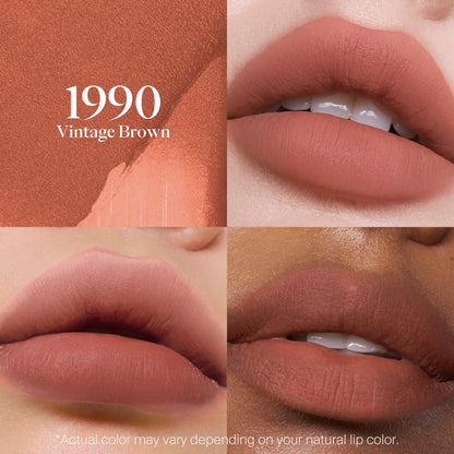 Joocyee Velvet Rouge Matte Lipstick Pencil Lightweight Red Brown