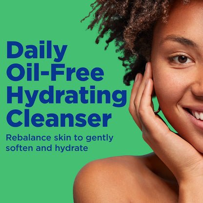 Differin Daily Oil Free Hydrating Face Wash for Acne Prone Skin, 6oz