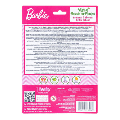 Barbie Lip Gloss Set, 7-Piece Plant-Based, Ages 3+