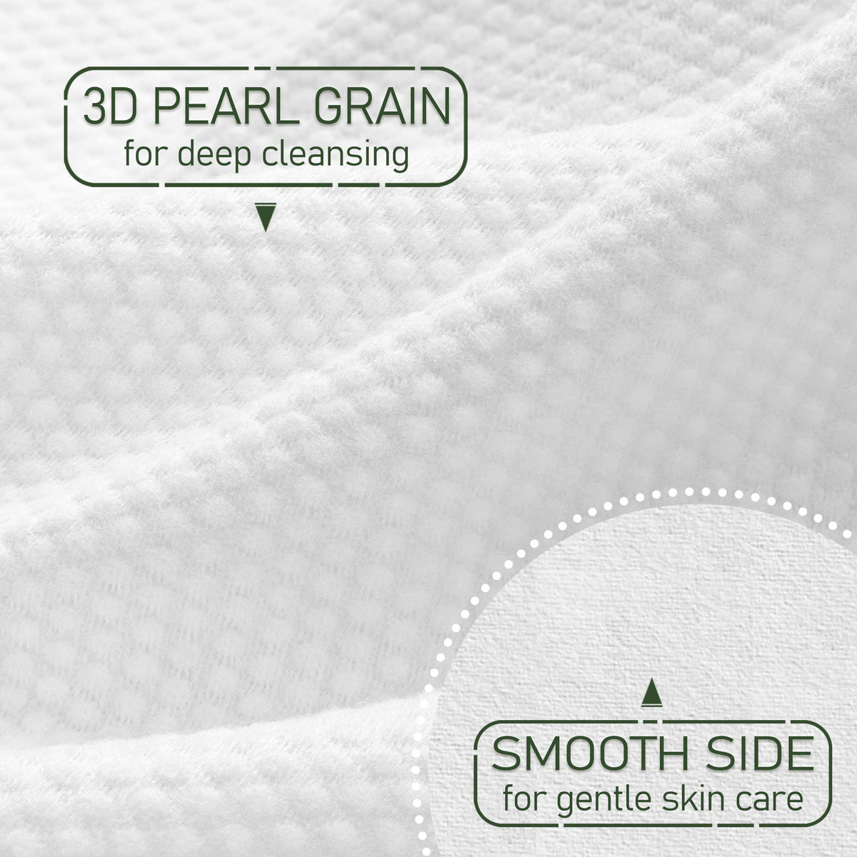 WOWOTEX Bamboo Rayon Disposable Face Towels for Sensitive Skin, Ultra Soft
