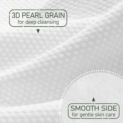 WOWOTEX Bamboo Rayon Disposable Face Towels for Sensitive Skin, Ultra Soft