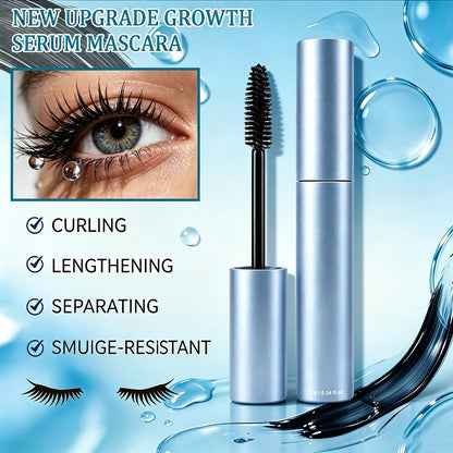 Blushe Lash Serum Mascara, Waterproof, Lengthening & Volumizing, Black