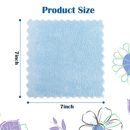 Orighty Makeup Remover Cloths, 24 Pack Microfiber Face Towels, 7 x 7 Inch