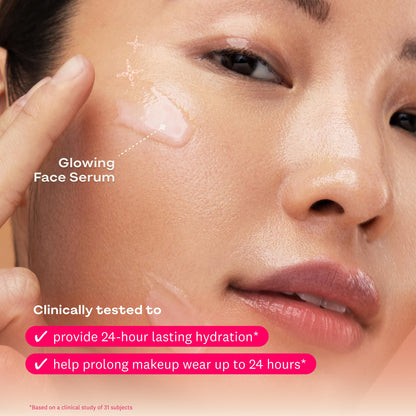 THE FACE SHOP Rice Water Ready Glowy Glazing Serum, 1.18 fl. oz.