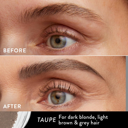 LAURA GELLER Sculpt-n-Stay 2-in-1 Eyebrow Pencil & Gel, Taupe