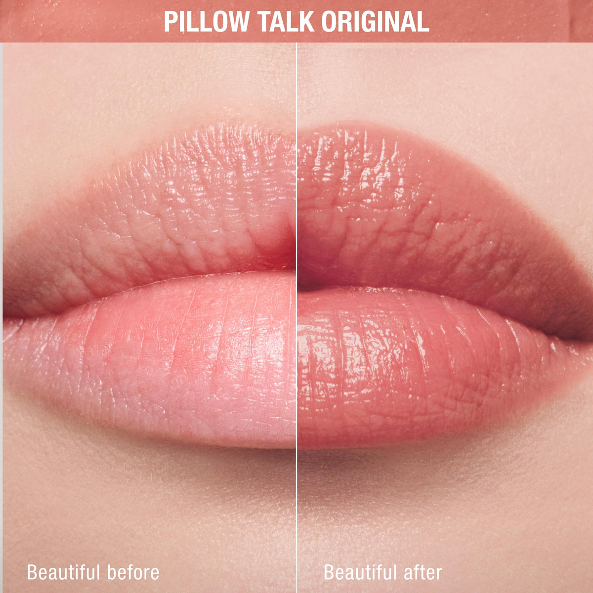 Charlotte Tilbury Pillow Talk Blush Balm Lip Tint - Buildable Sheer Tint