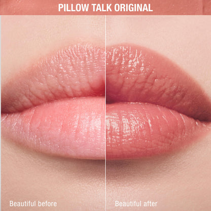Charlotte Tilbury Pillow Talk Blush Balm Lip Tint - Buildable Sheer Tint