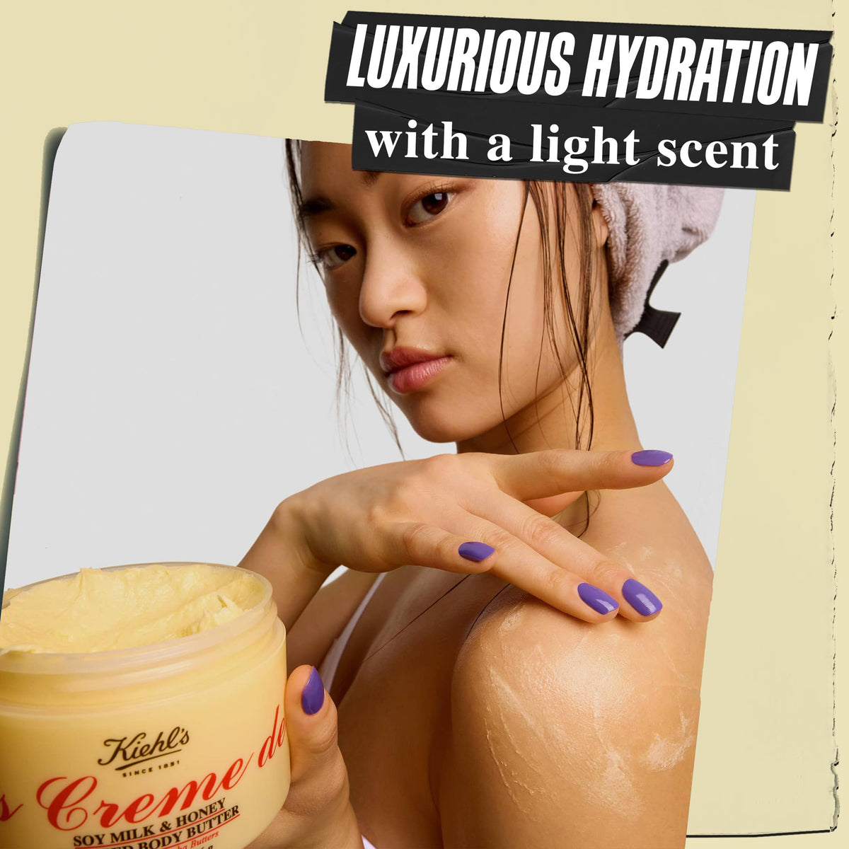 Kiehl's - Creme de Corps Whipped Body Butter - Moisturizes - 8 oz