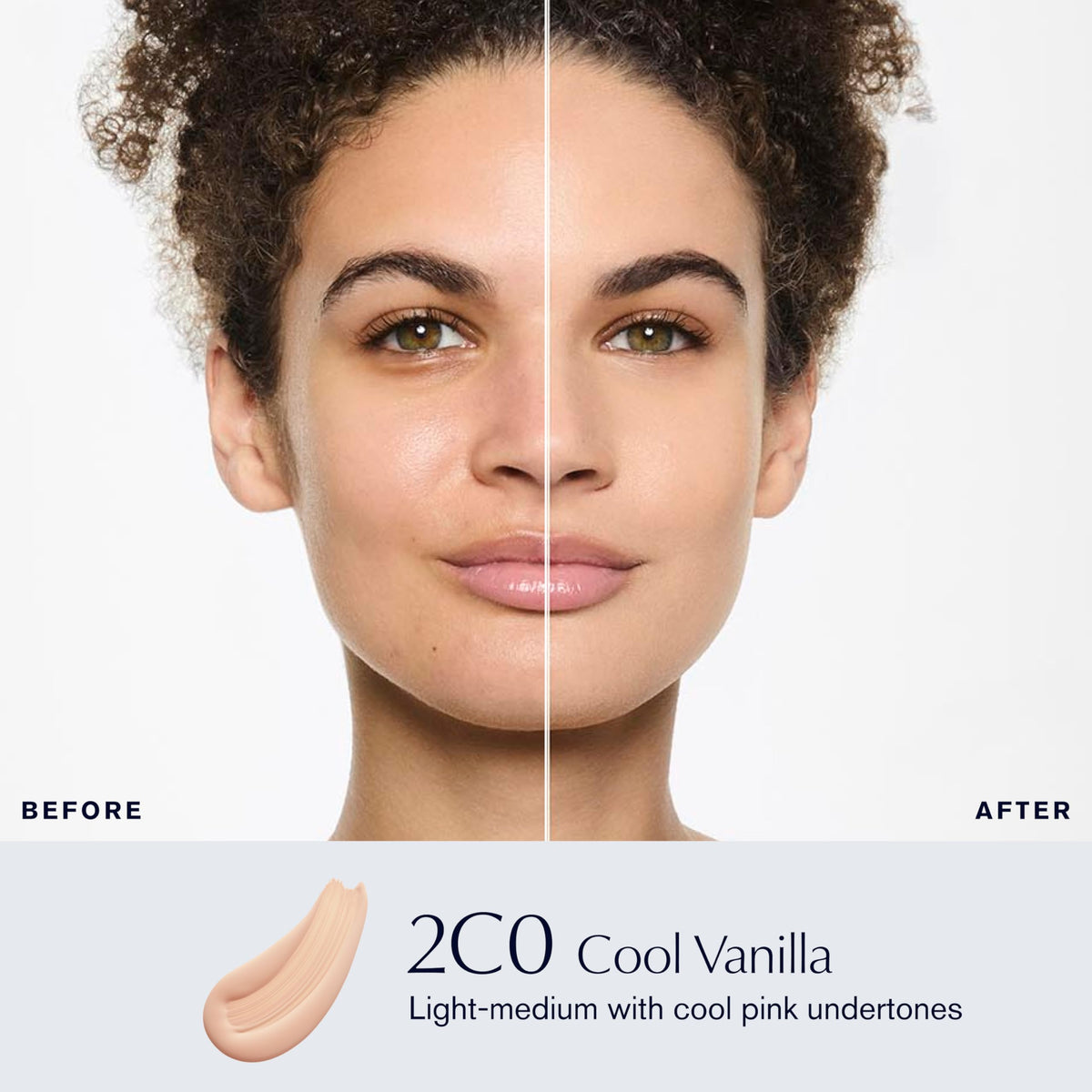 Estée Lauder Double Wear Stay-in-Place Foundation Makeup | 36-Hour Long-Wear Oil-Free Liquid Matte Foundation | Hydrating, Breathable, Buildable | New Formula, 1 Fl Oz, 2C0 Cool Vanilla