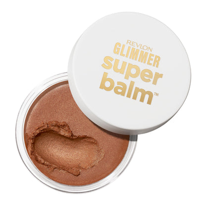 Revlon Glimmer Super Balm, Multi-Use Makeup, 005 Sun-Kissed, 0.06 oz