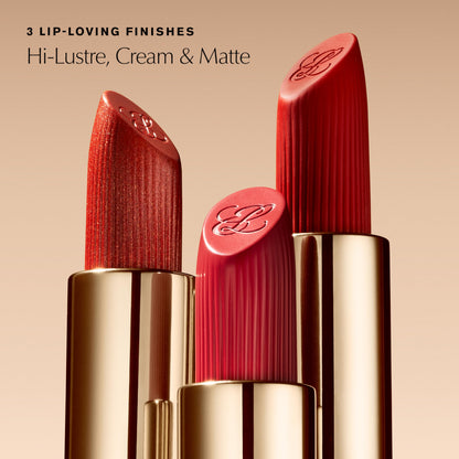Estée Lauder Pure Color Long Lasting Cream Lipstick for Women with Cream Finish | Plumping & Nourishing 0.12 Ounce, 440 Irresistible