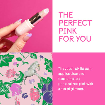 WINKY LUX Unicorn Glimmer Balm - Hydrating Color Changing pH Lip Balm