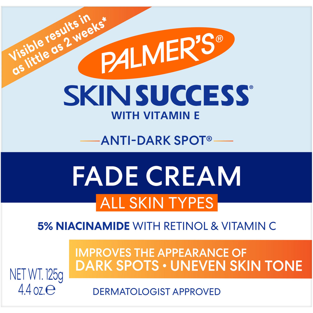 Palmer's Skin Success Anti-Dark Spot Fade Cream with Vitamin E (4.4 Oz)