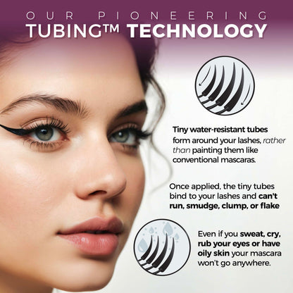 blinc Lash Extension Tubing Mascara, Lengthening & Defining, Black
