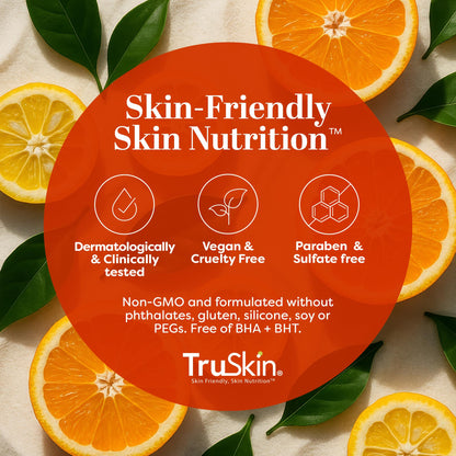 TruSkin Vitamin C Brightening Face Scrub with Yuzu Lemon, 4 fl oz