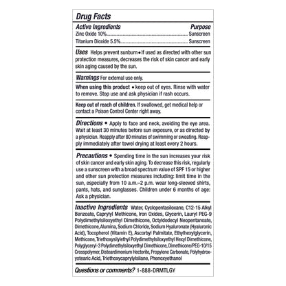 DRMTLGY Physical Tinted Moisturizer SPF 44 | Mineral Tinted Sunscreen